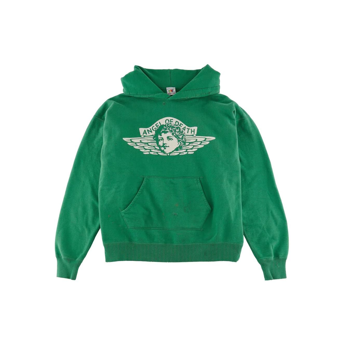 

Толстовка Saint Michael Angel Зеленые мужские топы SM-A22-0000-023