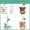 Portachiavi Peluche Rilakkuma Con Imbottitura in Cotone PP Per Bambini e Collezionisti