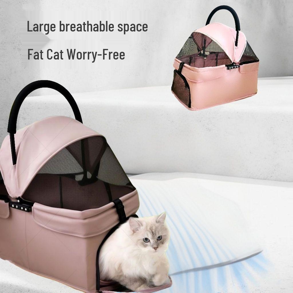 Extra Large Breathable Pet Carrier: Portable Handbag & Backpack for Cats and Dogs