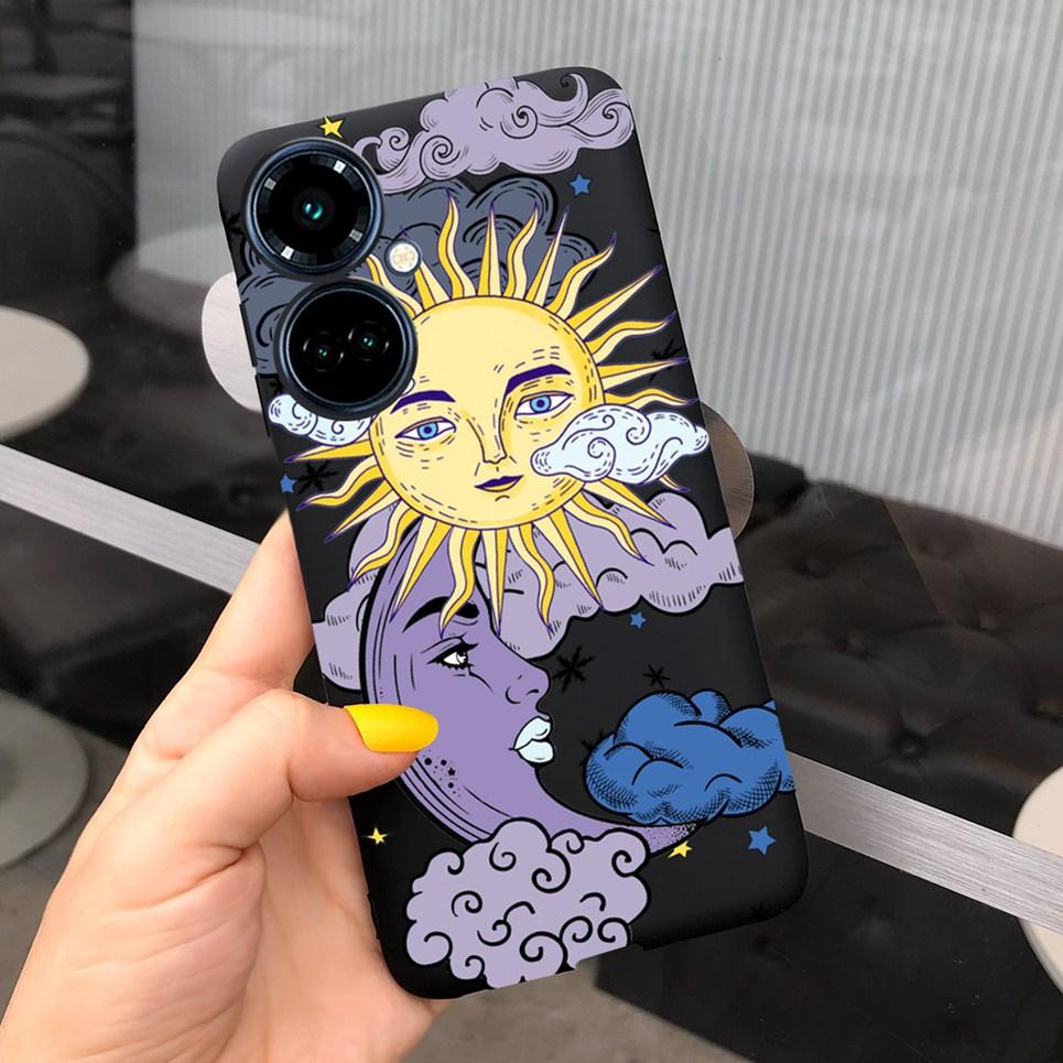 For TECNO Camon 19 Neo Case Cartoon Boy Child Fashion Phone Case Back Cover For Tecno Camon 19 Pro Camon19 Matte Soft Bumper Bag
