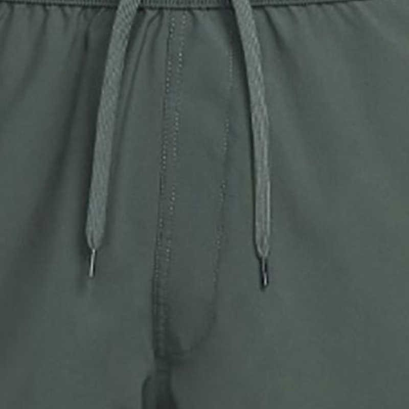 Nike Einfarbig Kleines Logo Weich Bequem Schnürung Sportlich Lässig Shorts Herrenshorts Grün DV9858338