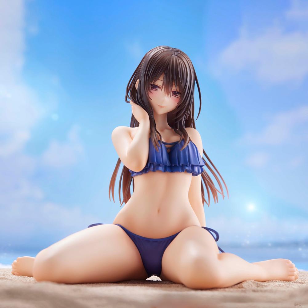 Anime figure Minazumi Kasane swimsuit action figure changeable face Adult Model beautiful girl Minazumi Kasane Doll Toy Gift