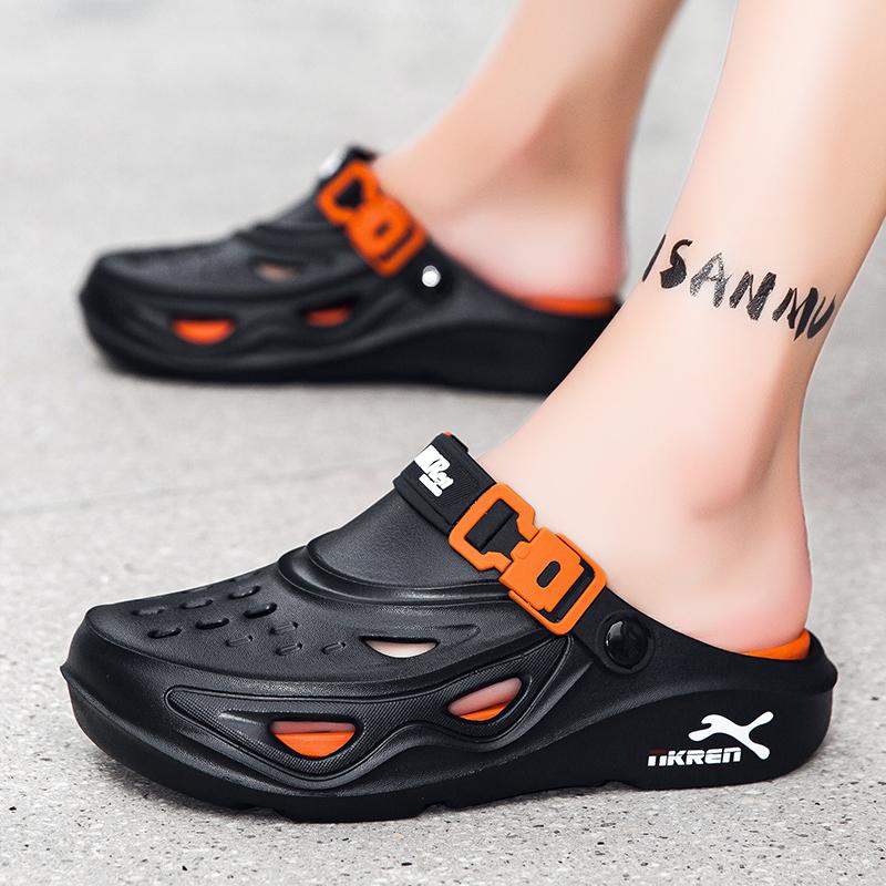 Grote Heren Zomer Buitensporten Strand Schoenen Sandalen Pantoffels Koppel's Huis Anti-Slip Buiten Vrijetijds Sandalen