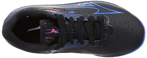 Mizuno Wave Drive NEO 3 Table Tennis Shoes, Black/Blue/Red, Size 25.0 Cm, 2E