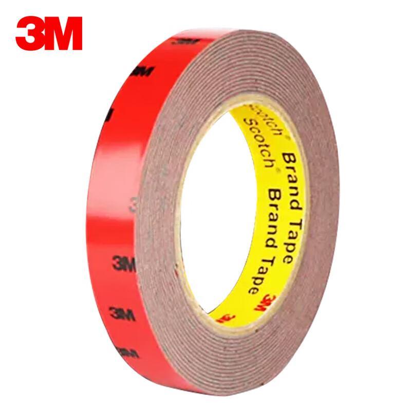 3M 5108 Automotive Double-Sided Foam Mounting Tape серый