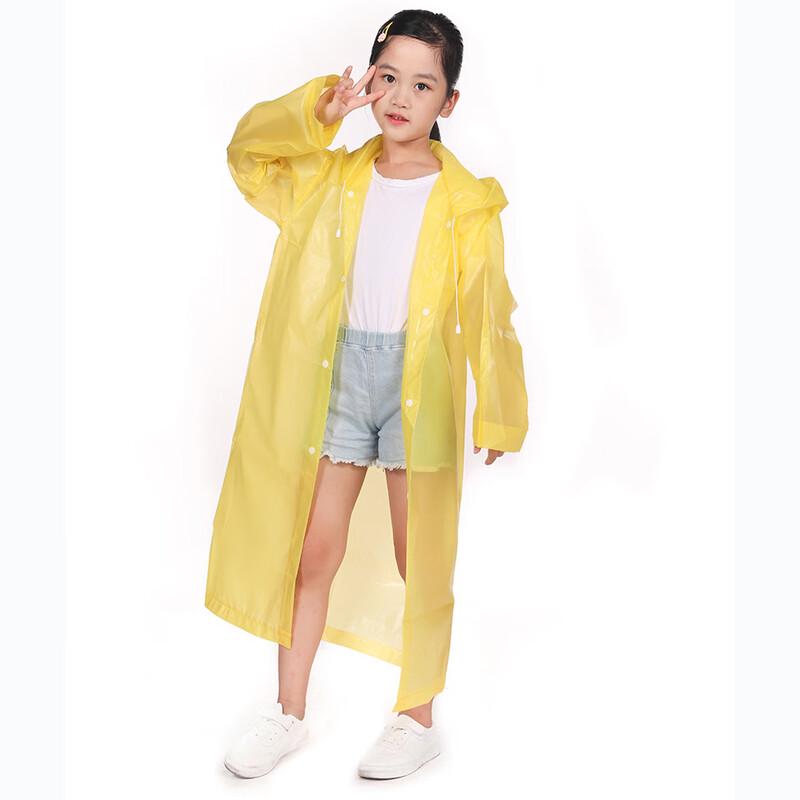 AOLANSI Kinder Frosted Plastic Regenmantel