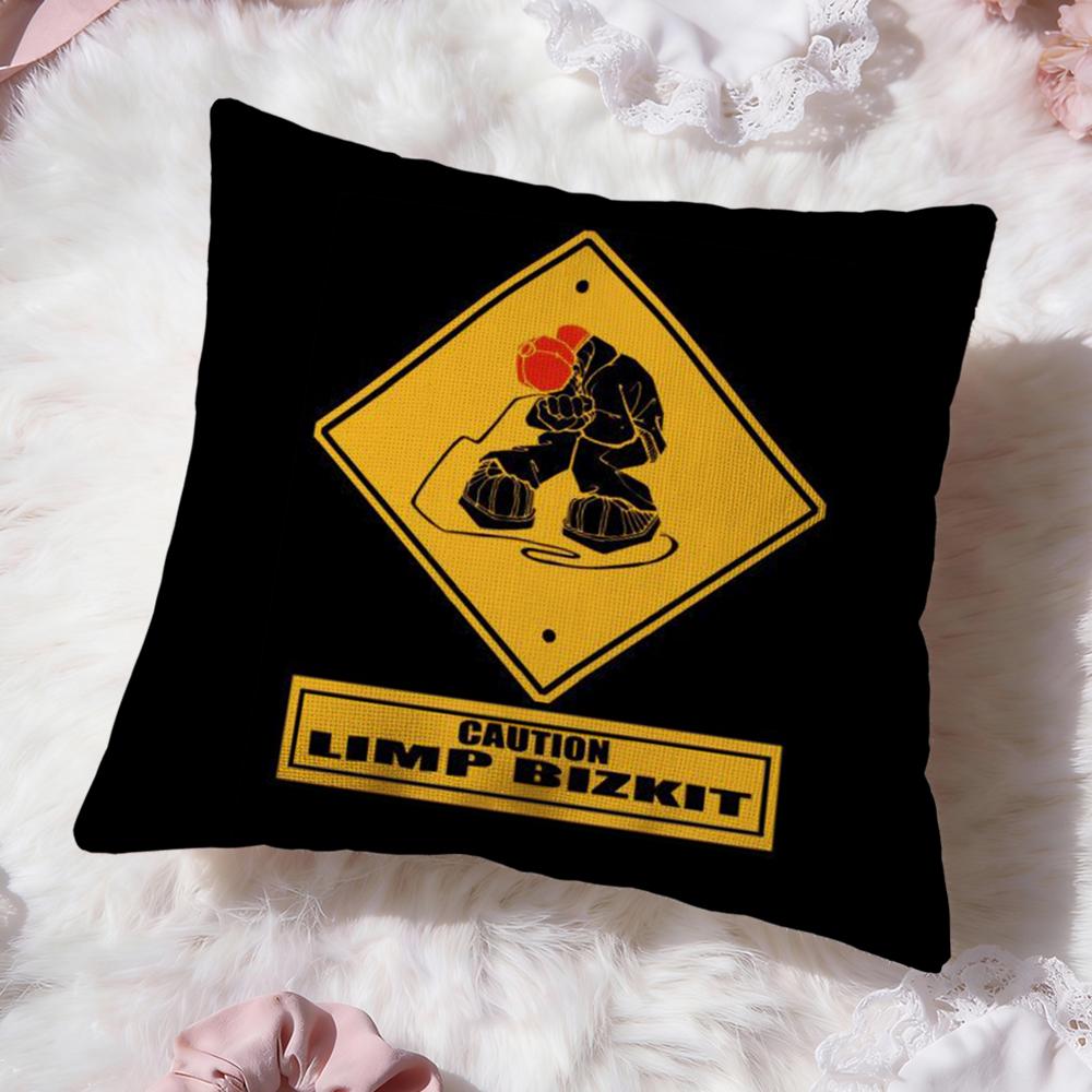 Band L-Limp BizkitS Cushion Cover Premium Comfort Reversible Pillow Cove -Two In One Design for Any Room & Car Interior