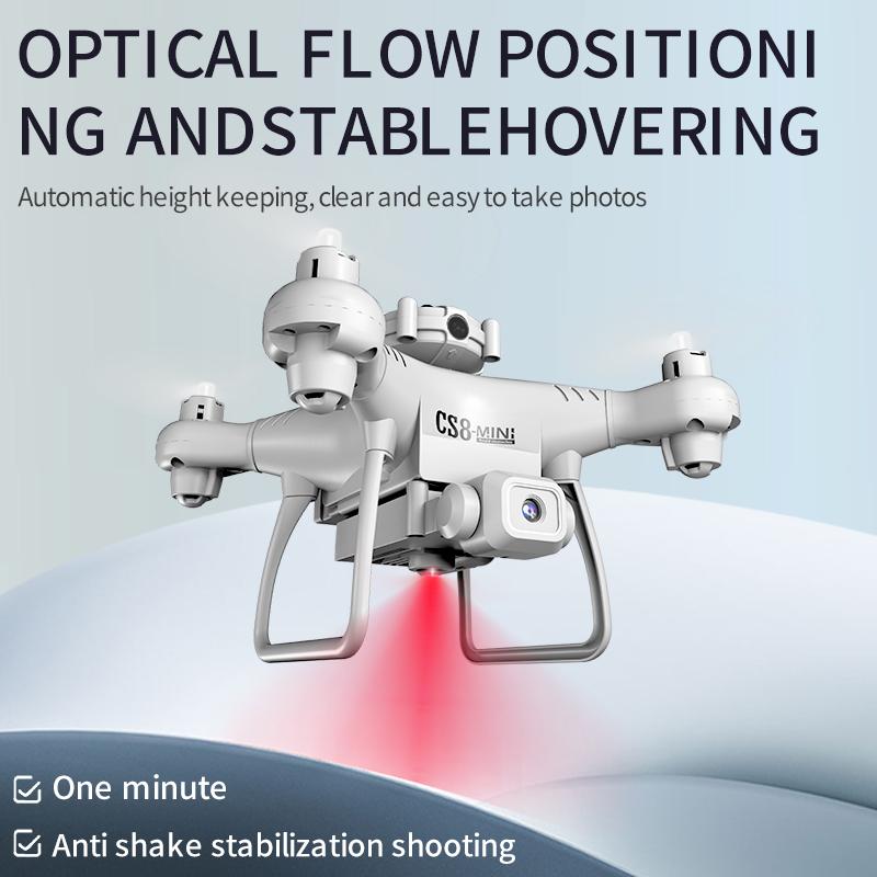 Rc Mini Drone 4K Dron Quadcopter Cs8Mini Obstacle Avoidance Uav Aerial 4 Axis Aircraft Remote Control Aircraft Toys For Boy Gift