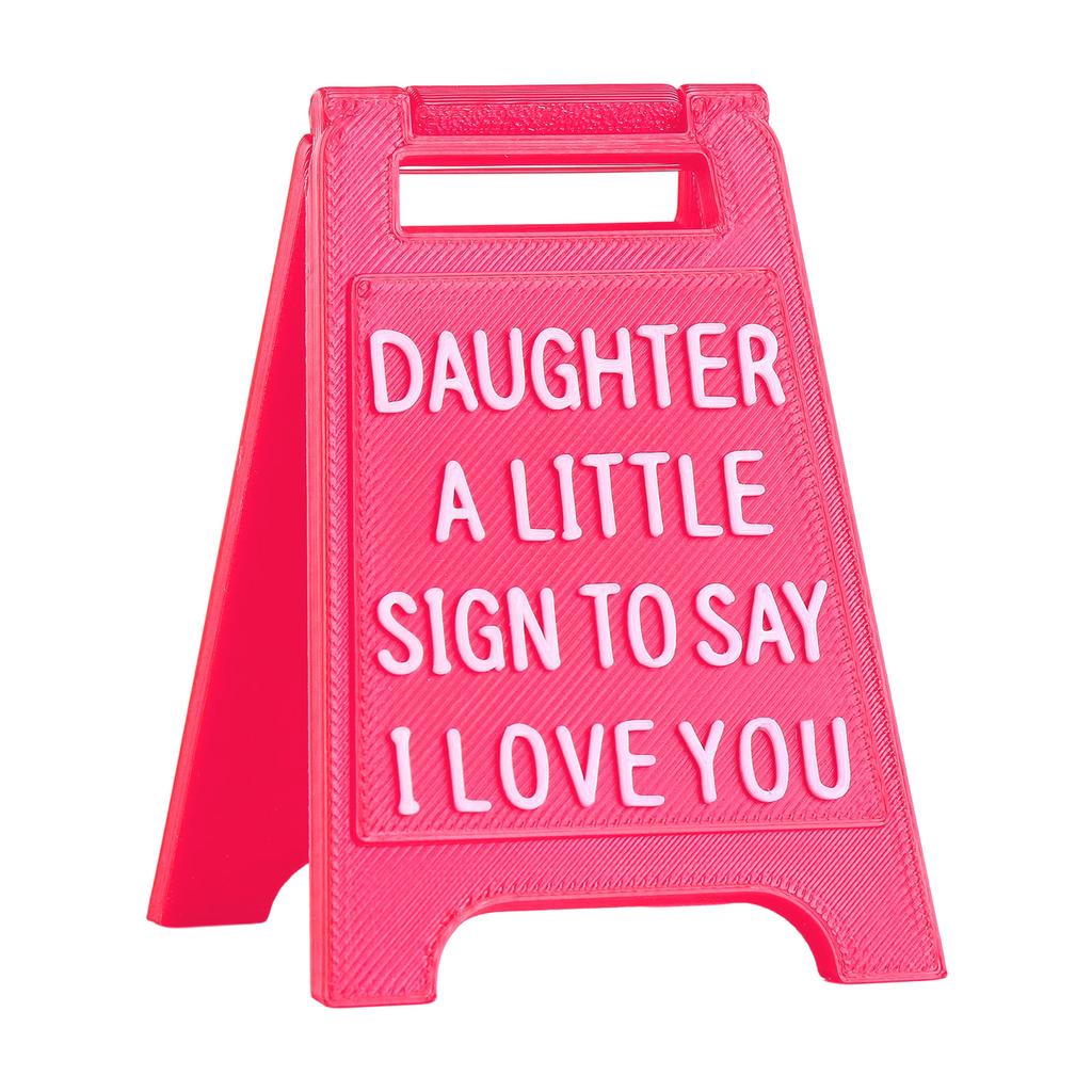 “A Little Sign To Say I Love You” , Keepsake Love Plaque, Sign For Anniversary, Valentine’s Day & Sweet Gifts