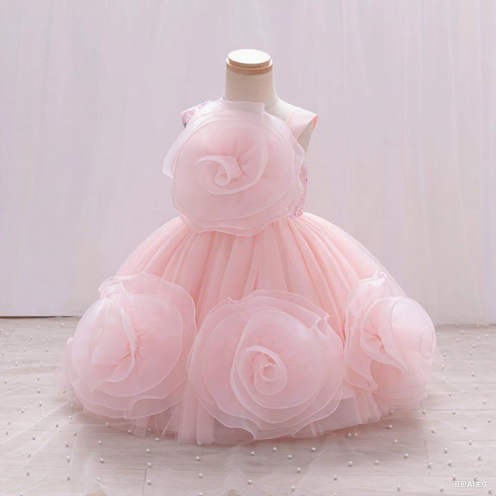 Girls Princess Gown Performance