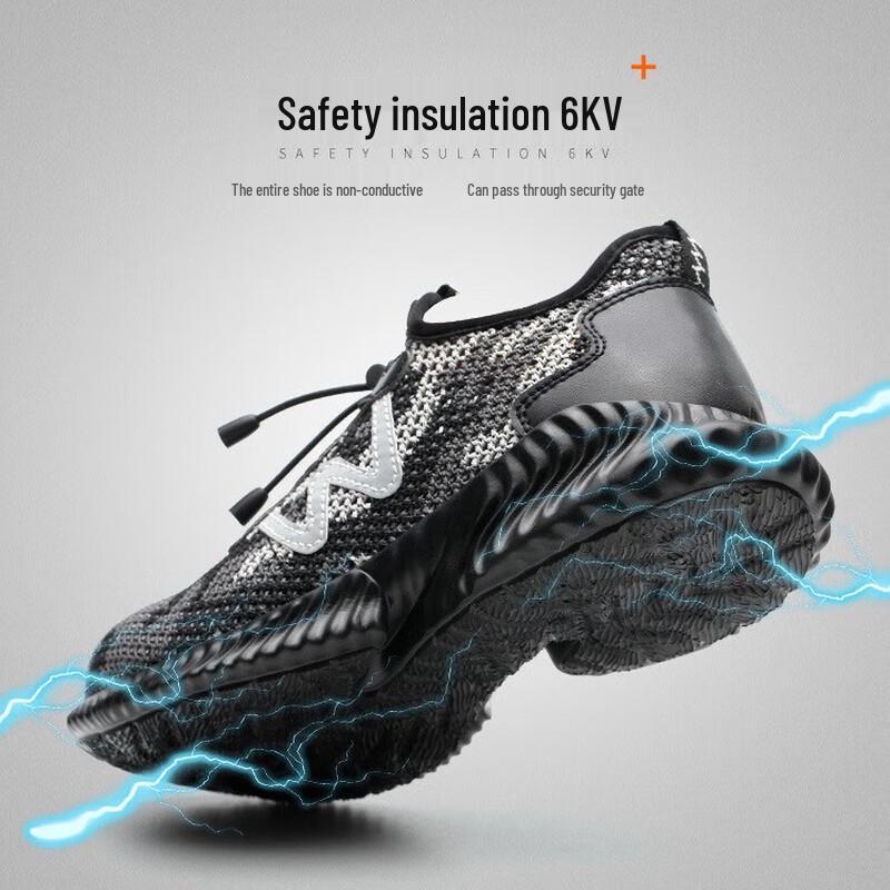 Alliance Messenger Breathable Flyknit Steel Toe Safety Shoes