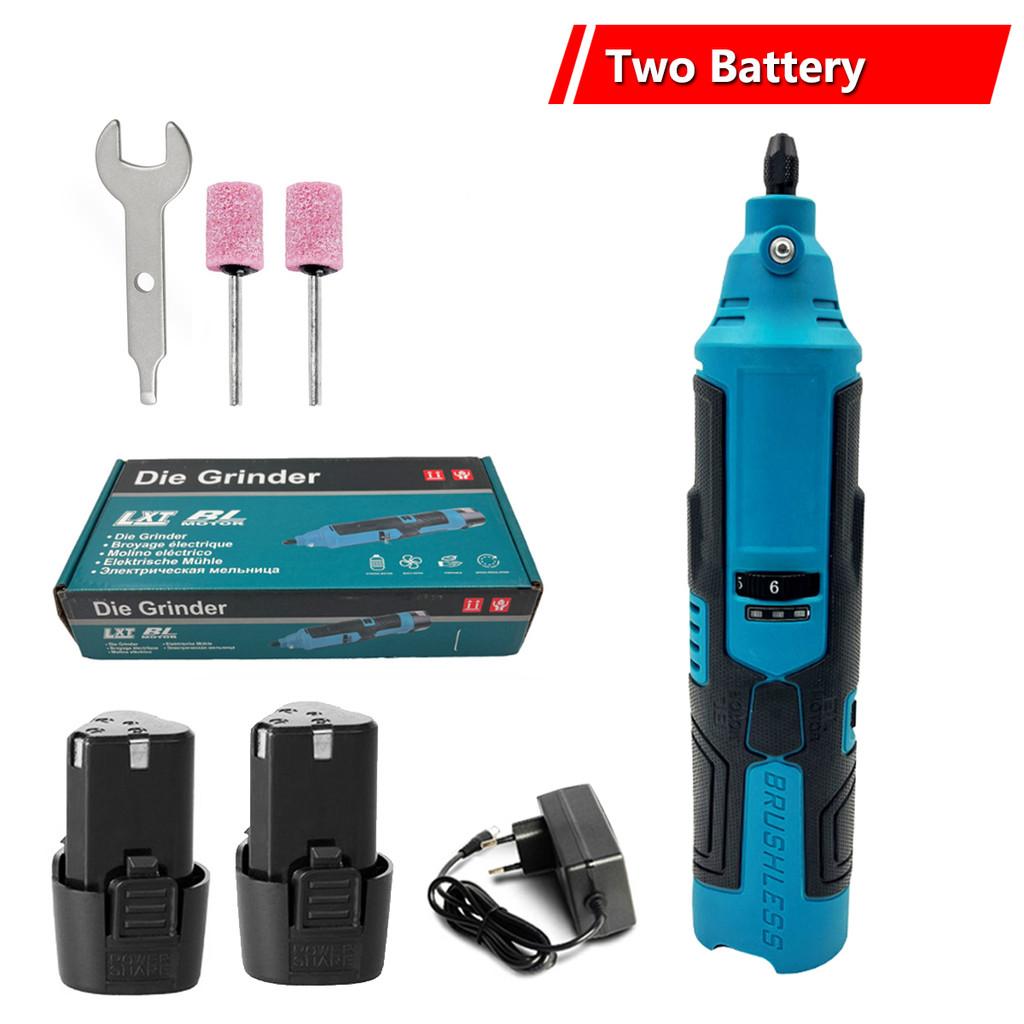 6 Variable Speed Grinding Polishing Electric Drill Carving Machine Cordless Electric Engraver Portable  Mini Rotary Tool