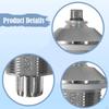 3870 Głowica noża blendera Część zamienna do maszyny do smoothie Profesjonalne akcesorium, 12 kwadratowy otwór 6mm