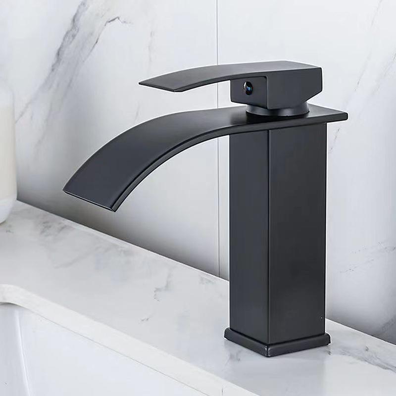 

Black Faucet With Hose For Bathroom Lababo – Matte Sink Faucet Cold Mixer Tap For Wash Basin
