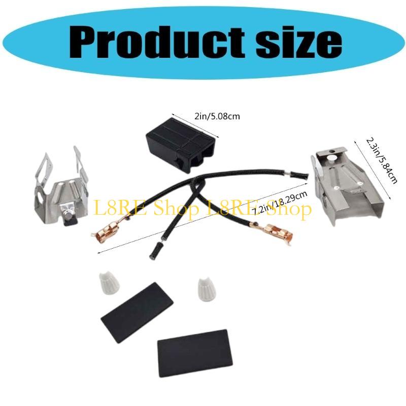 L8RE 4 Set Burners Receptacle Set Perfect for Home and Professional Kitchens Providing Stable and Effective