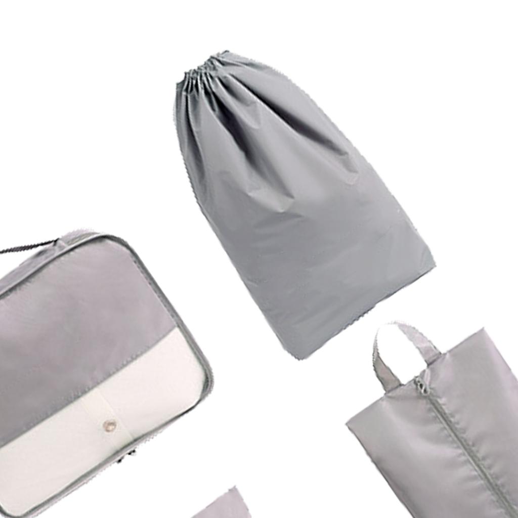 Travel Storage Bag Set Waterproof Portable Luggage Packing Bags for Clothes Cosmetics Toiletries Sho