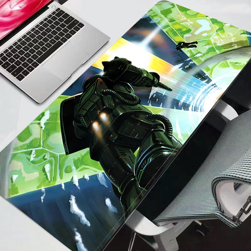 Mouse Pad Gamers Large Computer Mobile Suit Gundam anime Extended Game Mousepad Desk Mat Keyboard Rubber Durable Carpet