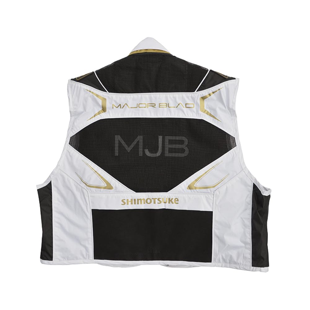 Shimotsuke MJB Light Vest DR White SMV-360DR