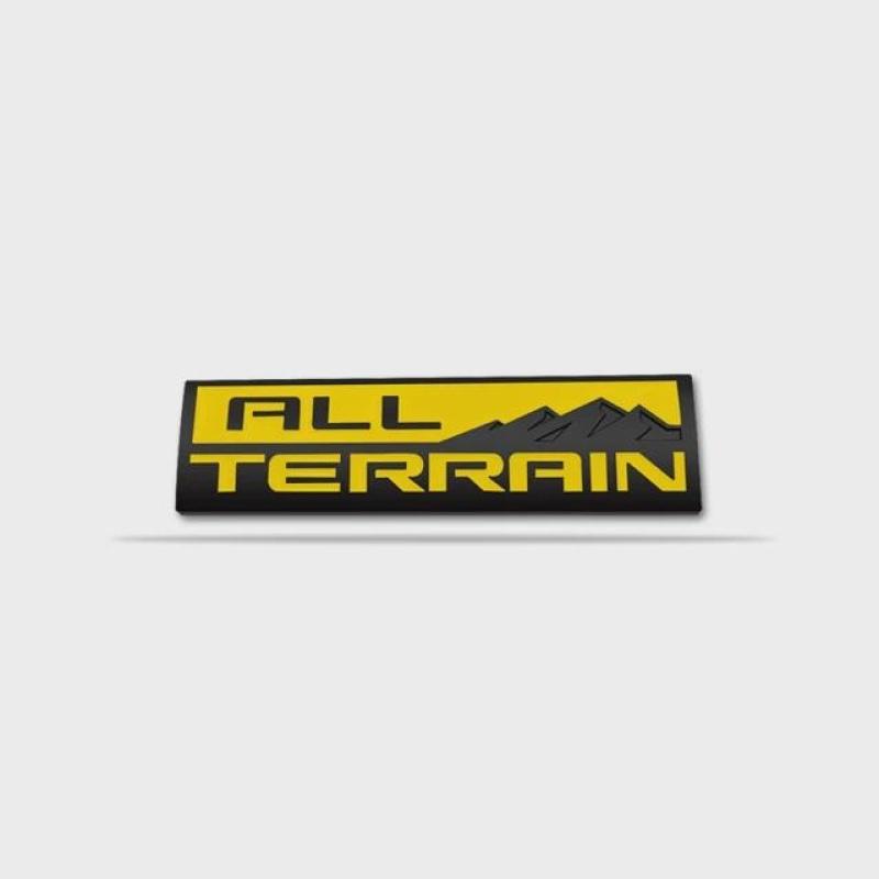 ALL TERRAIN Nálepka Emblém na Kufr Karoserie Auta pro S-ilverado C-ruze S-park O-rlando M-alibu Auto Odznak Vnější Příslušenství