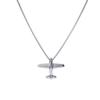 Titanium Steel For Women Pendant Neck Jewelry Airplane Korean Clavicle Choker Man Chain Necklace