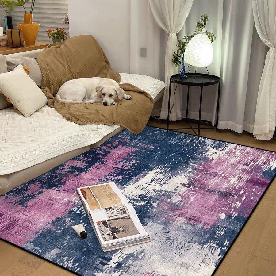 Abstract Simple Style Big Size Carpet Living Room Easy Cleaning Antiskid Room Decor Lounge Rug Soft Washable Coffee Tables Mat