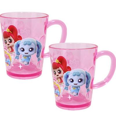 Leburn Childrens Mysterious Catch Tinipping Water Droplet Handle Cup, Mixed Colors, 2 Pieces, Popular Korean Parenting Items