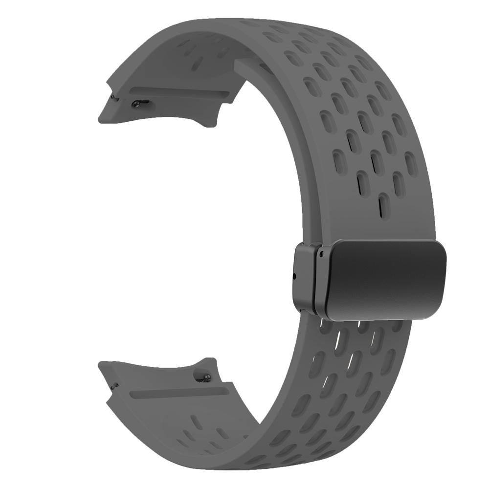 Silicone Strap for Samsung Galaxy Watch 6 Classic 43mm 47mm 5Pro 45mm Magnetic Buckle Band For Galaxy Watch 6 5 4 40mm 44mm
