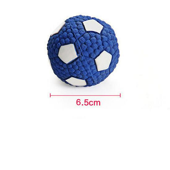 

Dog Chew Ball: Sounding, Bite-Resistant, Elastic Toy for Teeth Cleaning - Available in Small & Large Sizes