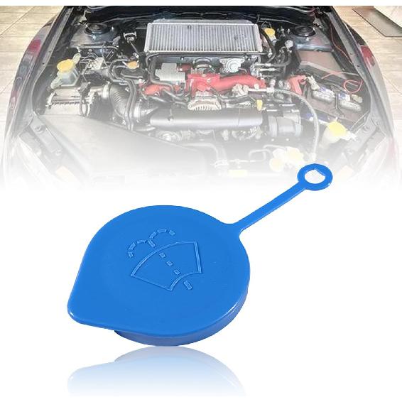 

runmade Windshield Washer Tank Reservoir Cap for 1990-2012 Impreza WRX STi Legacy Outback Legacy Forester Baja - 86615AA060 Blue Aftermarket
