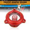 For Honda XR650L XR 650 L 1993-2024 Motorcycle Engine Oil Filter Cap Cover XR600R 1990-2000 XR 650L 600R Transparent Protector