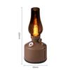 Retro Kerosene Lamp Humidifier 260ml Large Capacity Ultrasonic Mute Cool Mist Diffuser Essential Oil Air Humidifier for Home