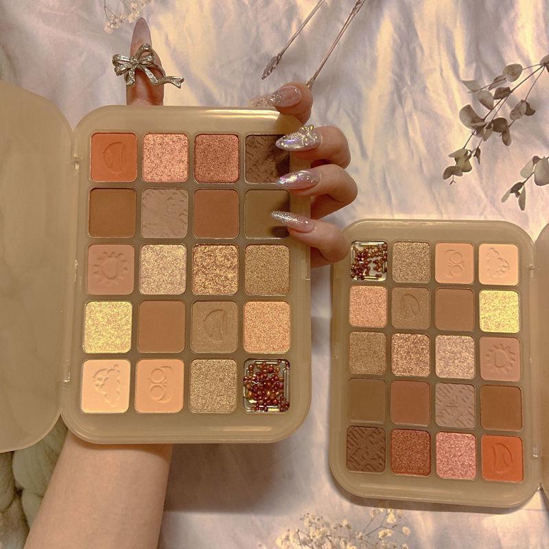 

Kappel Chestnut 20-Color Earth Tone Eyeshadow Palette - Shimmer & Matte