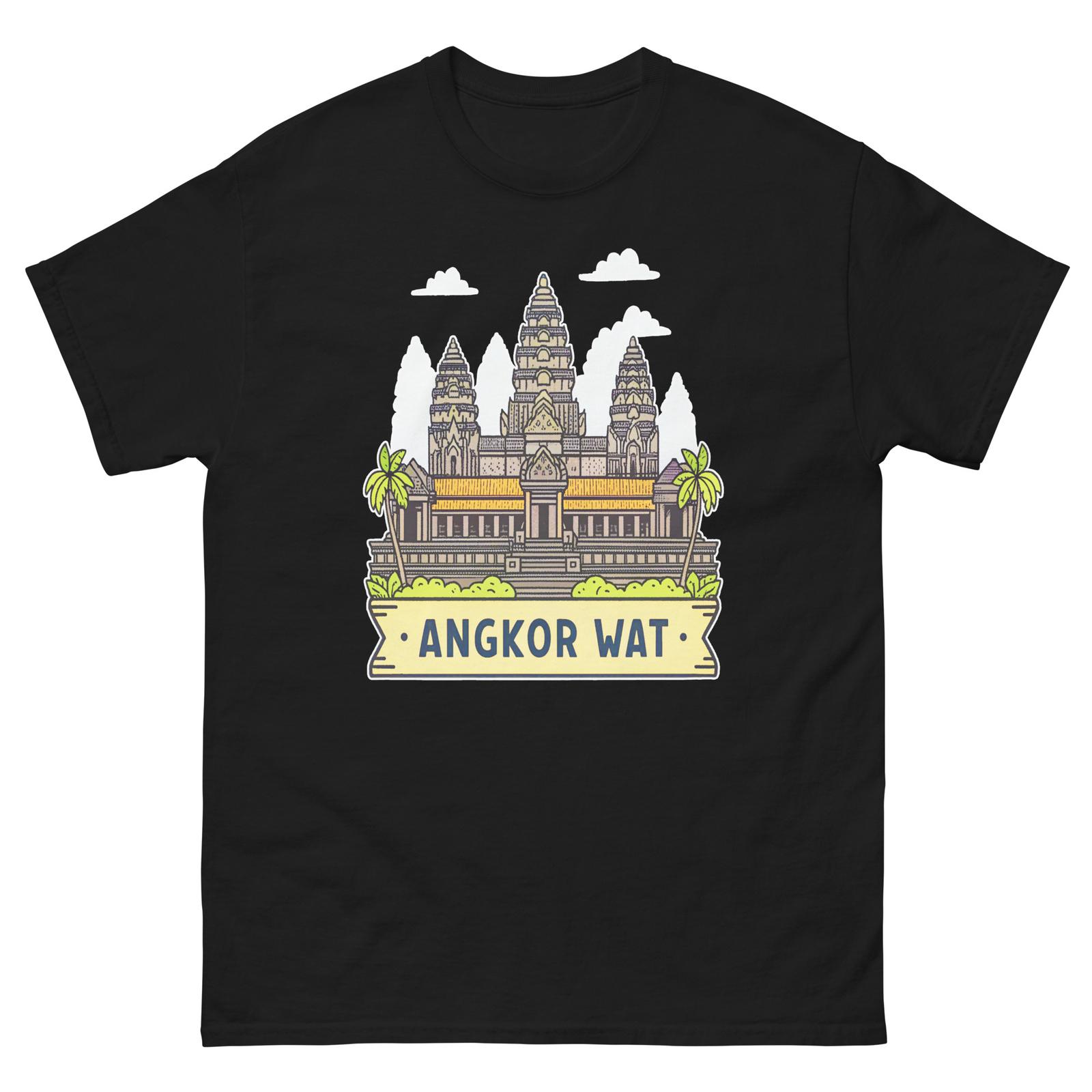 Angkor Wat Attraction Landmark Travel T-Shirt S