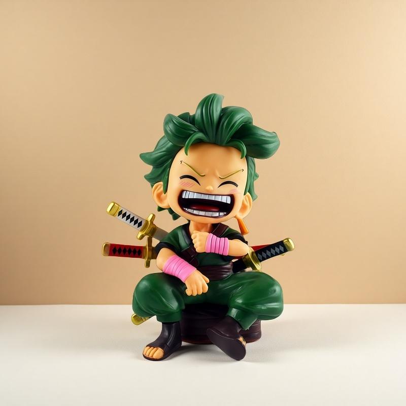 6 Styles One Piece Anime Figure PVC Model Doll Luffy GEAR 5 Figurine Roronoa Zoro Action Figures Collectible Model Doll Toy gift
