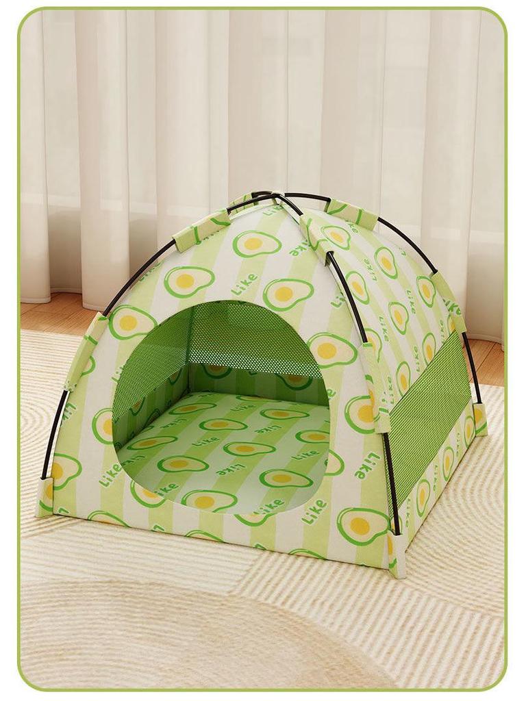 All-Season Washable Pet Tent: Enclosed Shelter for Dogs and Stray Cats