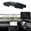 Dashboard Cover Mat voor Land Rover Defender 90 110 2020-2022 Anti-UV Zonnescherm Beschermer Dash Mat Antislip Pads Interieur