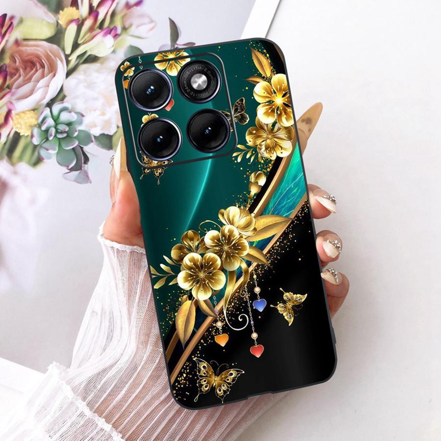 Case For Motorola Edge 70 Fusion Phone Cover Butterfly TPU Soft Silicone Cases For Moto Edge70 Fusion XT2605-1  Bumper 6.78''