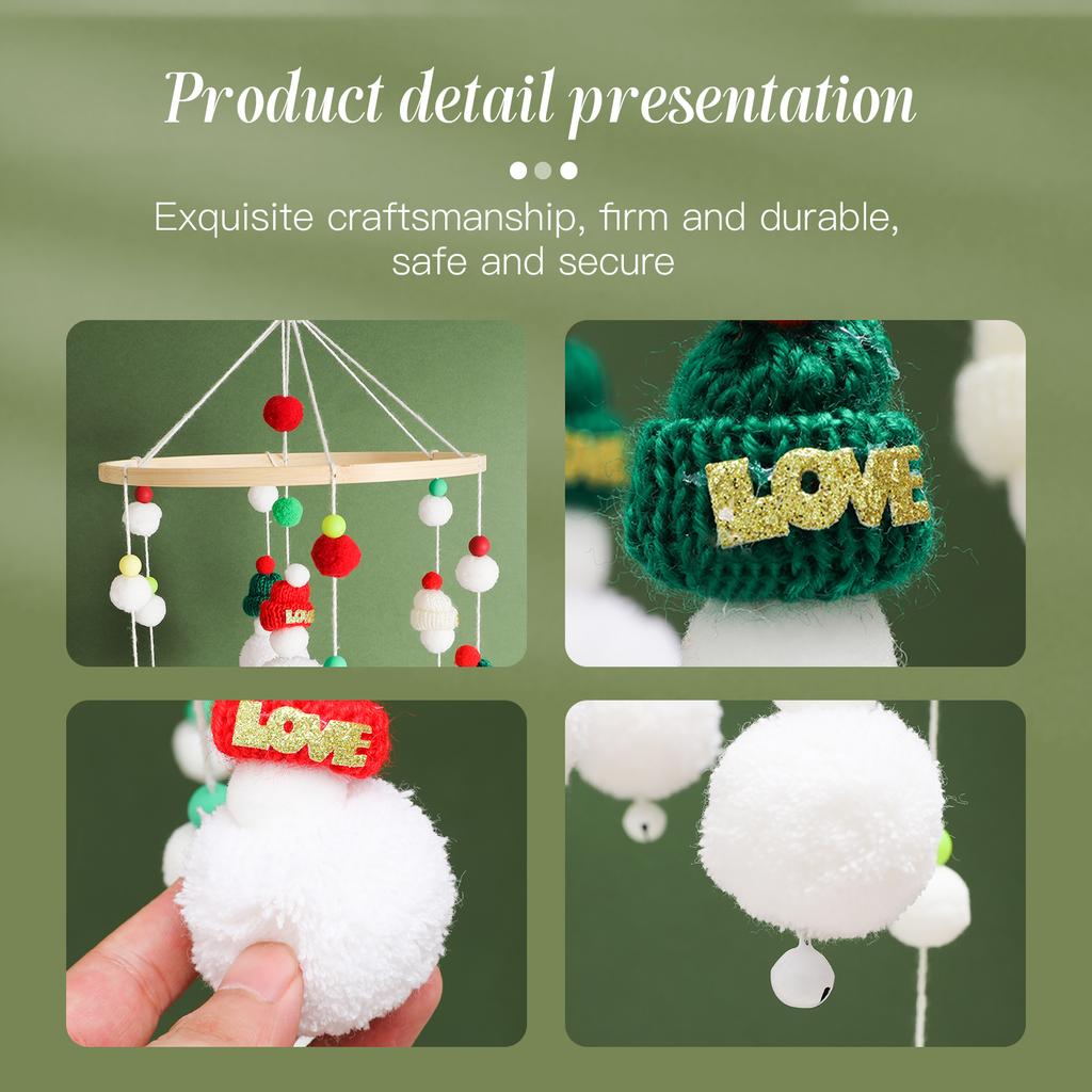 Baby Mobile for Crib Toys 0-12 Months For  Newborn Bed Bell Toddler Rattles Gift For Kids