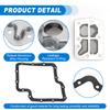 UXCELL JF402 Automatic Transmission Filter CVT Oil Cooler Filter Oil Pan Gasket Kit Fit for CHEVROLET SPARK No.4561102700