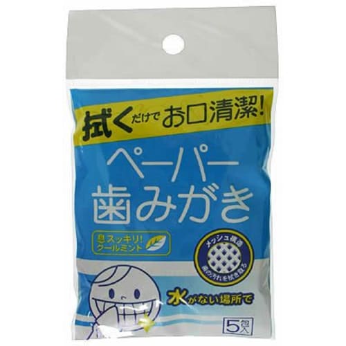 

Hanic White Lab Cool Wave Paper Toothpaste, Cool Mint, 5 packets