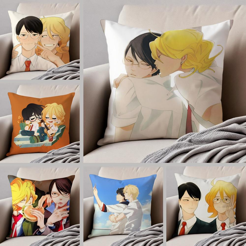 Coole DDoushisei Kissenbezug Sofakissenbezug Versteckter Knopf Strapazierfähiges Polyester Stuhlkissen