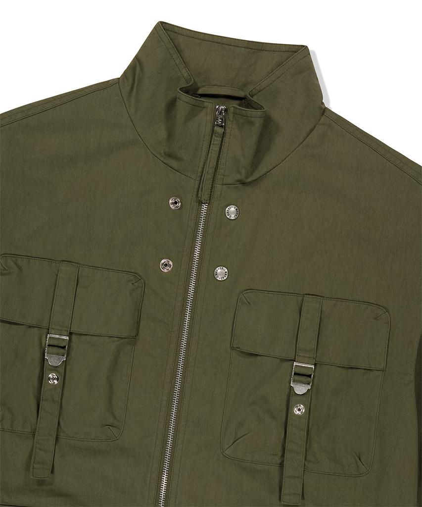 Mahagrid Washed Field Jacket Khaki(Mg2Ffmb930A)