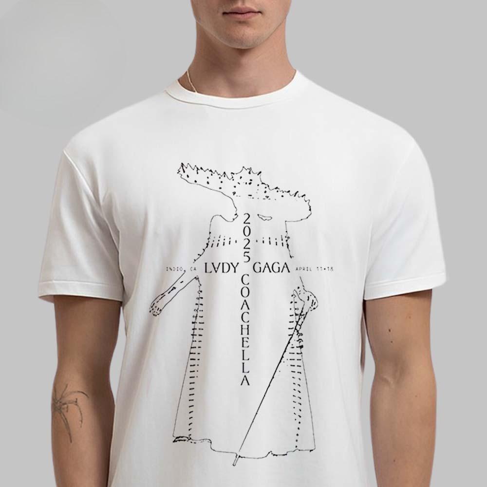 Lady Gaga The Mayhem Ball Tour 2025 2026 Exkluzivní Merch Baila O Muere Tancuj nebo zemři Španělsko Tričko