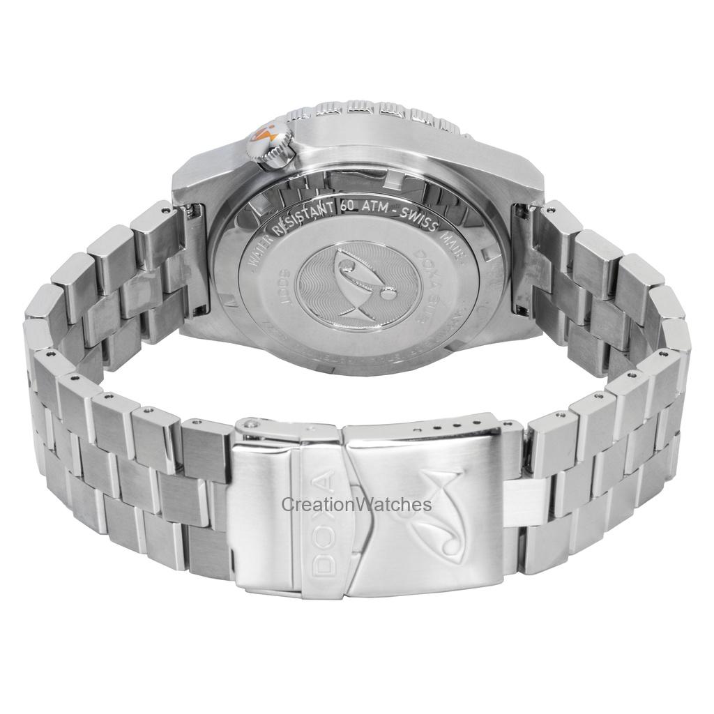 Doxa SUB 600T Professional Orange Dial Automatic Diver's 862.10.351.10 600M Men's Watch With Extra Straps