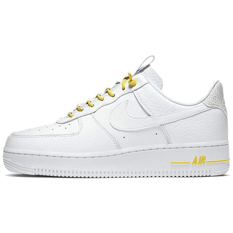 

Новые женские Nike Air Force 1 Low Lux Белые Хромово-желтые 898889-104 37.5