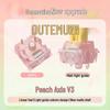 Silent V3 Peach & Lime Hot-Swappable Mechanical Keyboard Switch Set