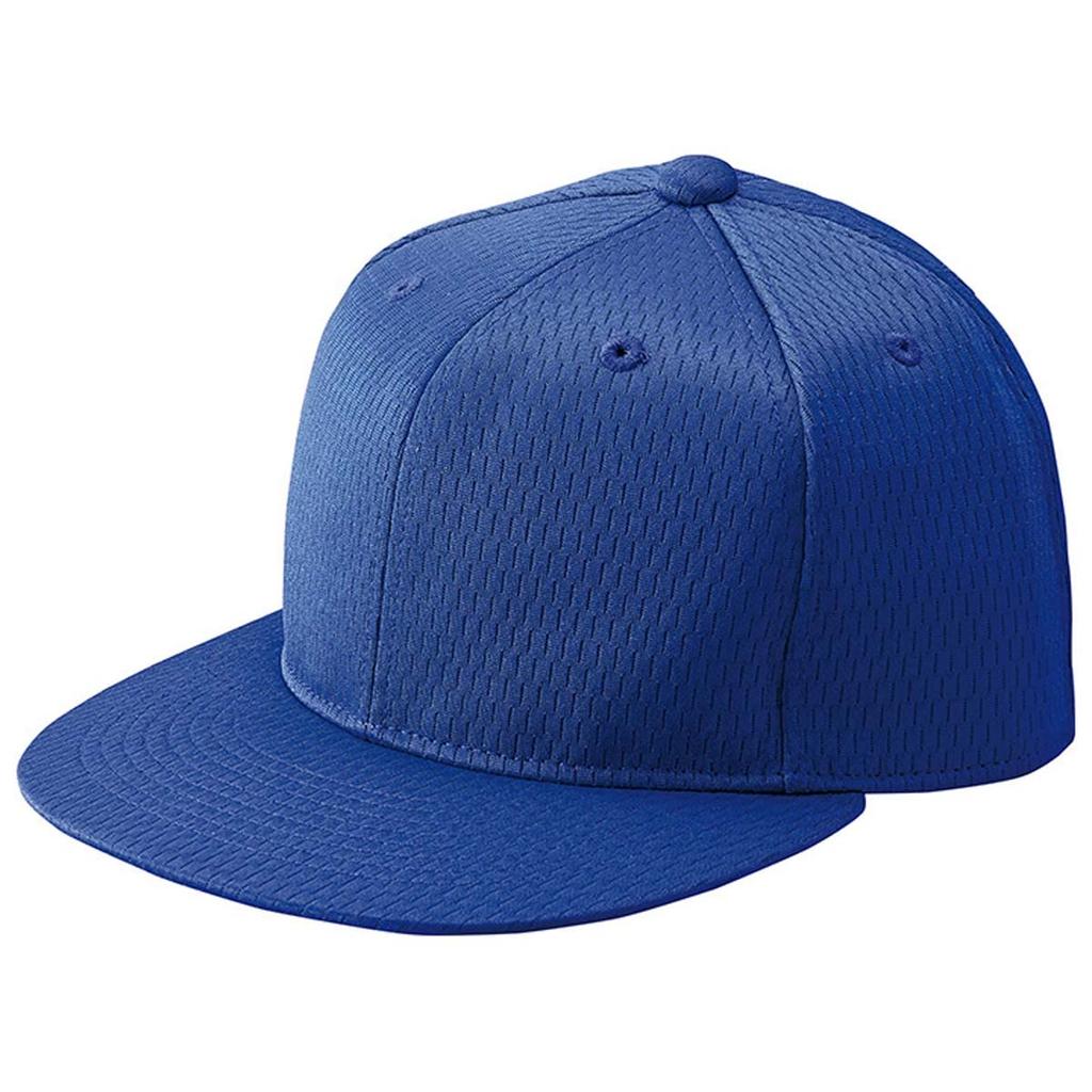 ZETT Baseball Hexagonal Flat Brim Royal Blue Size L BH181T Cap, (2500), (57-58cm),
