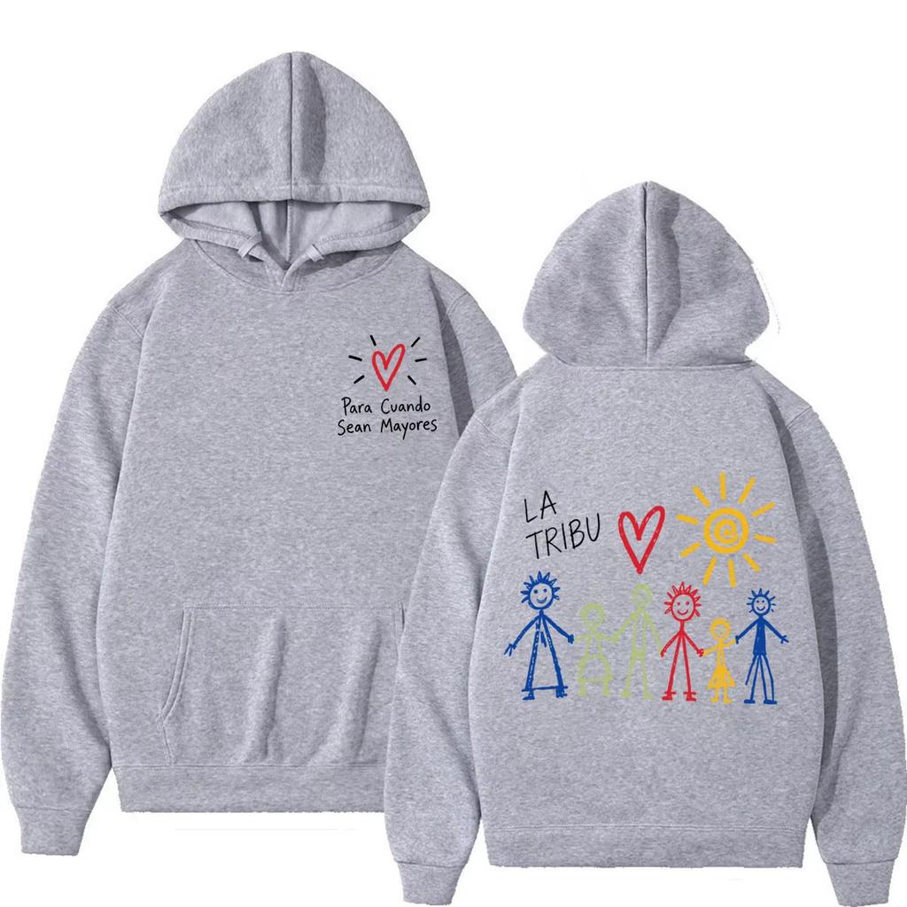 Hot Sale Singer Camilo Para Cuando Sean Mayores Tour 2026 Print Hoodie Unisex Harajuku Hip Hop Punk Sweatshirt Warm Yet Not Bulky for Autumn & Winter