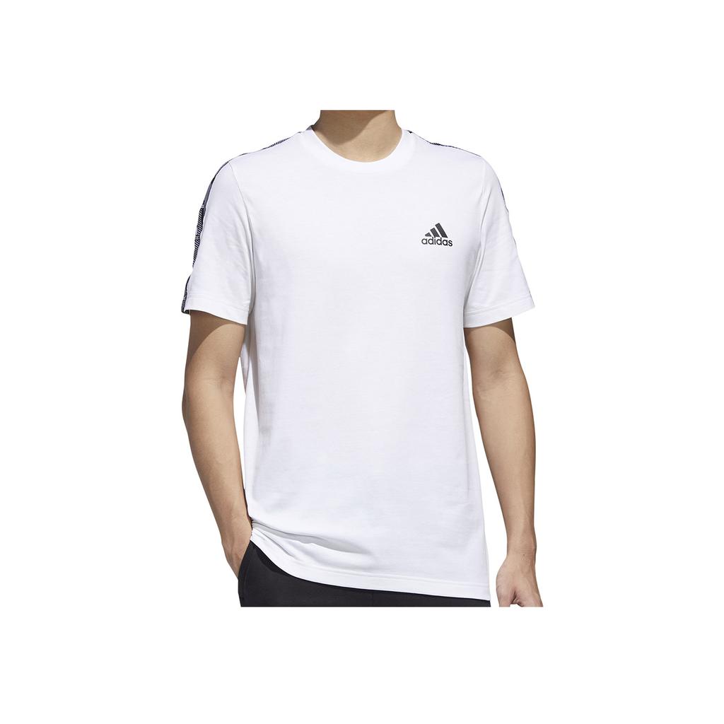 Adidas Essentials Me Tpe Crew Neck Letter Short Sleeve T-Shirt Men Tops White GD5440