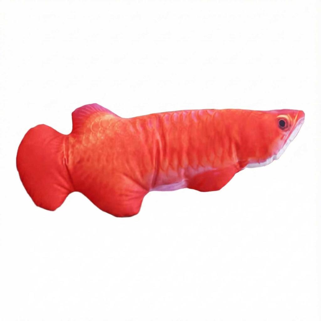 Simulierter Fisch, Kauspielzeugpuppe, Katzenminze Beißspielzeug,